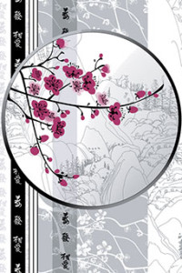 Набор кухонный вафельное полотно "Азия"