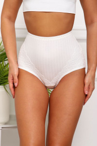 Трусы женские №64865 лапша (р-ры: 54-58) белый