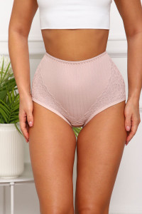 Трусы женские №64865 лапша (р-ры: 54-58) бежевый