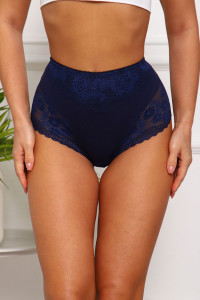Трусы женские №64860 лапша (р-ры: 52-56) синий