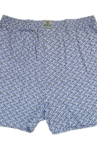 Трусы мужские "Vestco" хлопок (последний размер) синий орнамент S,XL