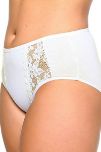 Женские трусы "Камилла" хлопок+эластан (последний размер) молочные M