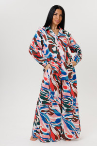 Костюм двойка женский №2221/1 кулирка (р-ры: 42-60) розовый