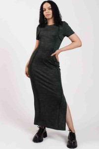 Платье женское ПТЛ-344 9024 лапша (последний размер) черный 50-52