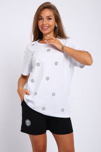 Костюм двойка женский №172 кулирка (р-ры: 46-56)