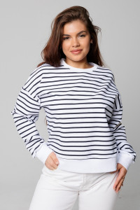 Толстовка женская ТЖ35 футер с лайкрой (последний размер) черный 60