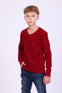 Джемпер детский №17590 селаник (р-ры: 36-44) бордо