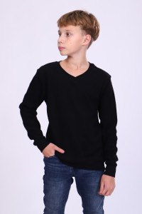 Джемпер детский №17590 селаник (р-ры: 36-44) черный