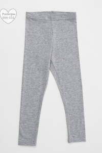 Легинсы детские "Узоры" №053111 кулирка с лайкрой (р-ры: 104-152) меланж