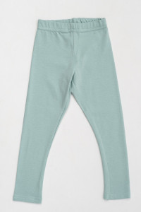 Легинсы детские "Узоры" №053111 кулирка с лайкрой (р-ры: 104-152) мята