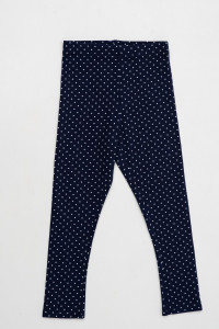 Легинсы детские "Узоры" №053111 кулирка с лайкрой (р-ры: 104-152) горошки