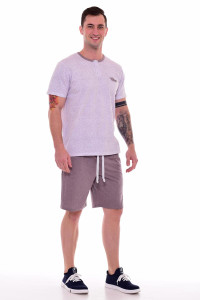 Костюм двойка мужской 9167 кулирка (последний размер) капучино 48,58