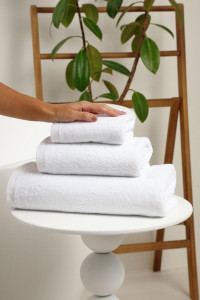 Набор махровых полотенец "Monochrome Spa" белый 3 шт.