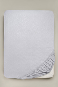 Простыня на резинке полисатин ПС-кварц