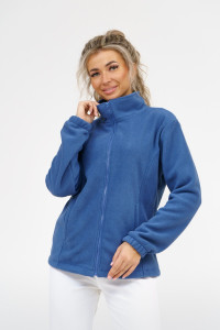Толстовка женская 958 флис пенье антипилинг (последний размер) индиго 56,58