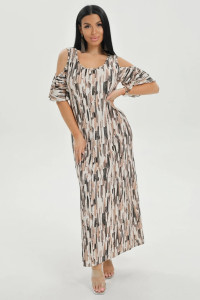 Платье женское "Ялта" вискоза (последний размер) микс 56-58