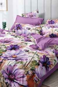 Постельное белье поплин "Беатрис" (последний размер) Семейн