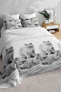 Постельное белье бязь премиум "Британцы" (последний размер) 2.0-сп.