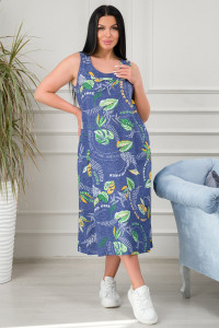 Сарафан женский 0918-75 кулирка (последний размер) джинса 60