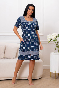 Халат женский "Нарцисс" кулирка (р-ры: 48-58)