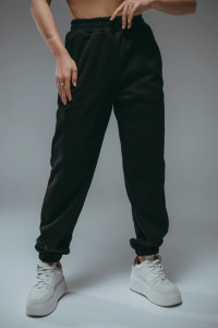 Брюки женские "Стиль" лининг (р-ры: 44-62) чёрный