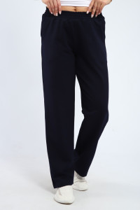 Брюки женские М106 футер с лайкрой (р-ры: 48-62) индиго