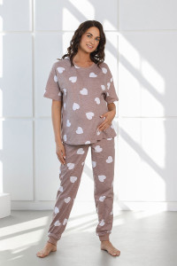 Костюм двойка для беременных "Лайк-3" кулирка (последний размер) 48
