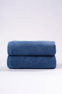 Набор махровых полотенец "Classic" синий 2 шт.