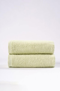 Набор махровых полотенец "Classic" лайм 2 шт.