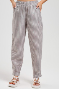 Брюки женские "Летний день-1" плательная ткань (последний размер) бежевый 50,52,54