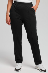 Брюки женские "Стремление-1" кулирка с лайкрой (последний размер) черный 56