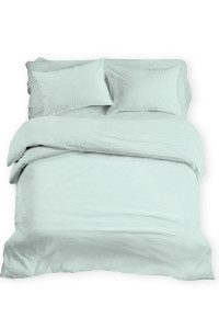 Пододеяльник на молнии сатин "Colors of life" Мист