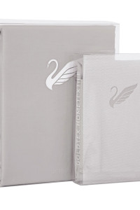 Простыня классическая сатин "Colors of life" Сильвер