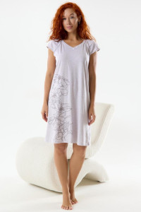 Сорочка женская "Нежность М" кулирка (р-ры: 48-62) бежевый