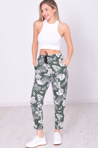 Брюки женские 8031л1 кулирка (р-ры: 42-64) хаки