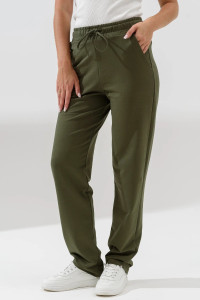 Брюки женские "Рекорд" 2364-Фут футер (р-ры: 46-60) хаки