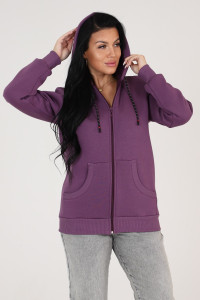 Толстовка женская ТлФ-839 футер с начесом (последний размер) слива 50