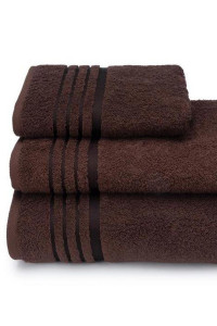 Полотенце махровое "Storia" шоколадный (последний размер) 70х130