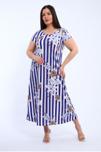 Платье женское "Диана" кулирка (последний размер) 56