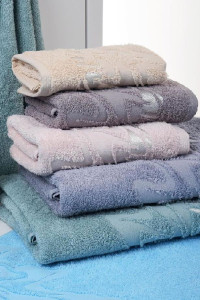 Полотенце махровое "Brilliance" бледно-розовый (последний размер) 50х90