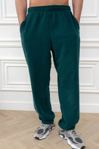 Брюки мужские "Пич" М-6БРМ футер (р-ры: 46-52) изумрудный