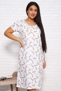 Сорочка женская "Ульяна" кулирка (последний размер) стрекоза 70