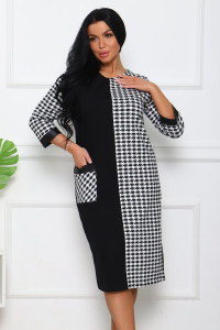 Платье женское "Аллегро" футер (последний размер) 50,54,56,58