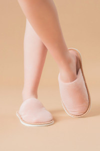 Тапки женские ЖВТ велсофт (р-ры: 36-43) бледно-розовый