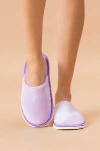 Тапки женские ЖВТ велсофт (р-ры: 36-43) лиловый