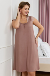 Сорочка женская "Ависта" вискоза (р-ры: 48-64) капучино