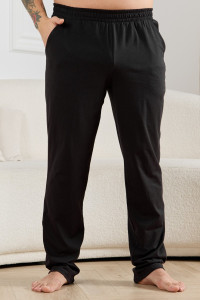 Брюки мужские "Тор-3" кулирка (р-ры: 48-62) черный