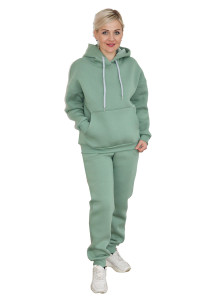 Костюм двойка женский К1195.18 футер 3-х нитка с начесом (последний размер) 54