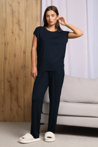 Костюм двойка женский М-278К "Ананда" вискоза (р-ры: 42-54) графит