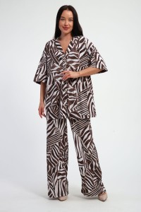 Костюм двойка женский К1365.2 кулирка (р-ры: 48-62)